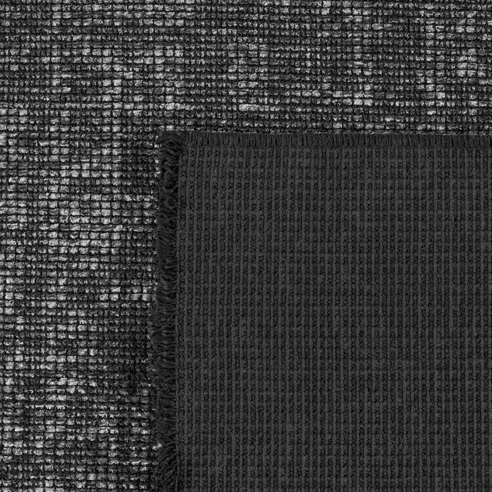 Tappeto grigio scuro lavabile 80x150 cm Space 1900 – Ayyildiz Carpets