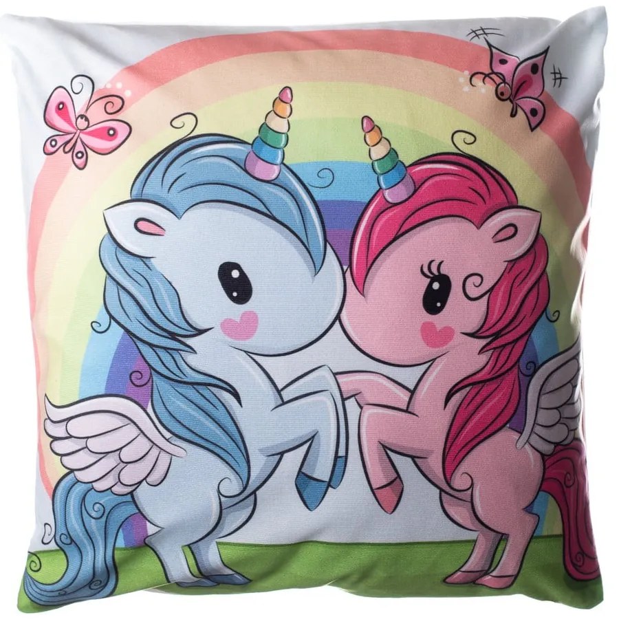 Cuscino per bambini 45x45 cm Unicorn – JAHU collections