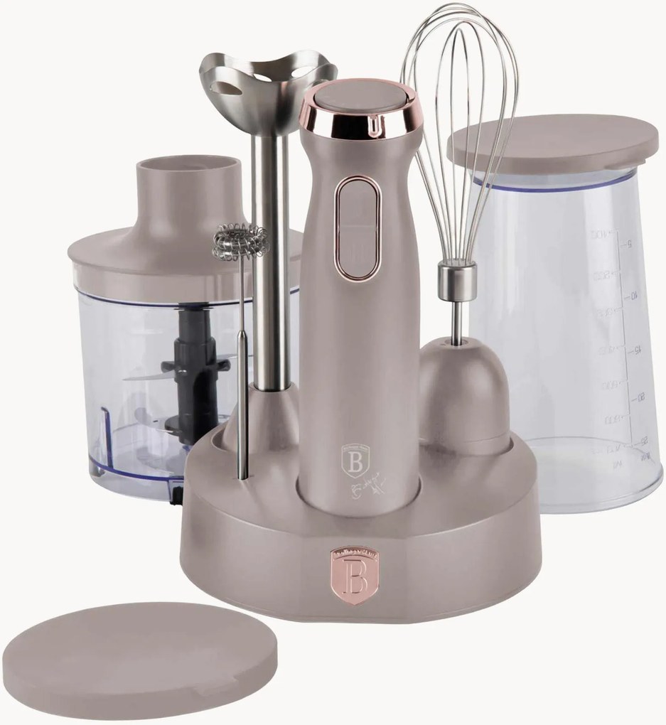 Set frullatore a immersione Taupe, set da 6