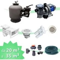 Kit impianto piscina 20-35