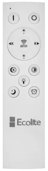 Ecolite WALP7135-70W/LED - Plafoniera LED dimmerabile LED/70W/230V + Telecomando