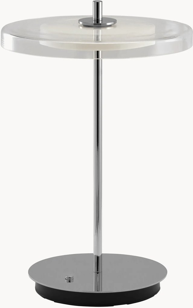 Lampada da tavolo piccola portatile a LED con luce regolabile Asteria Move