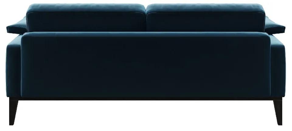 Divano in velluto blu , 173 cm Musso - MESONICA
