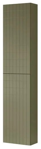 Colonna per mobile bagno Pixel 2 ante P 27 x L 30 x H 160 cm laccato opaco verde salvia