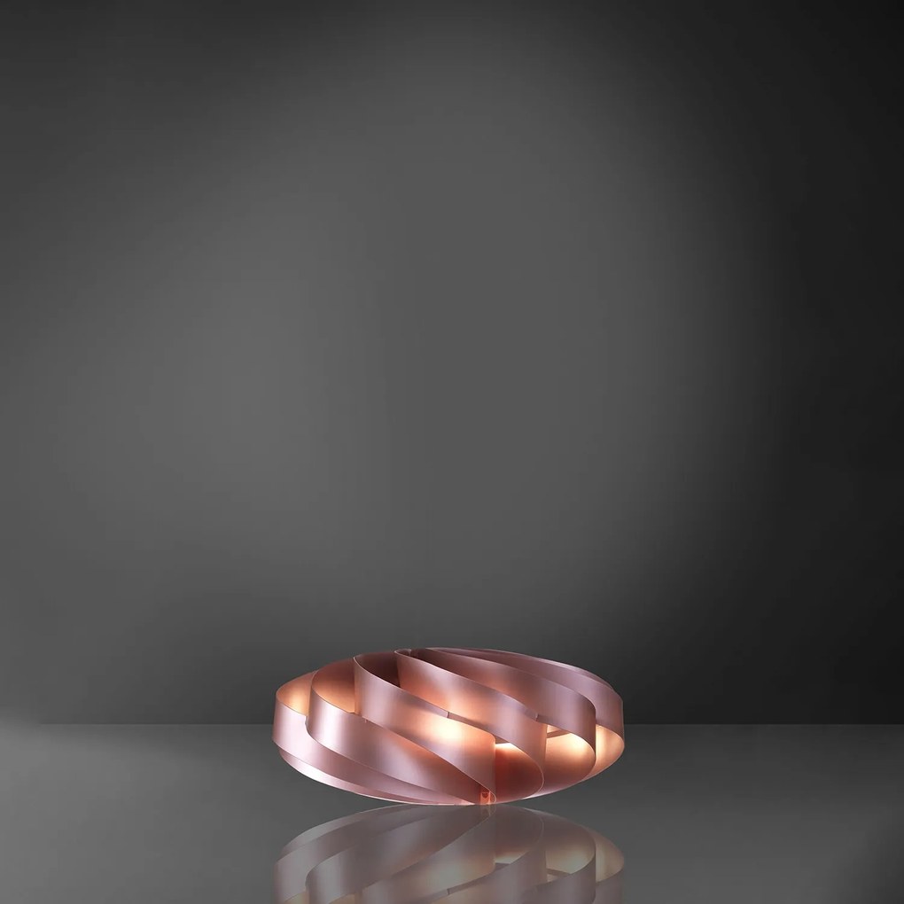 Lampada Da Scrivania-Ufficio Moderna Flat Polilux ® Pink Metal 1 Luce E14