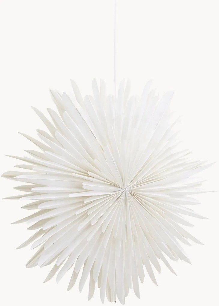 Lampada a sospensione natalizia a LED in carta Sälen
