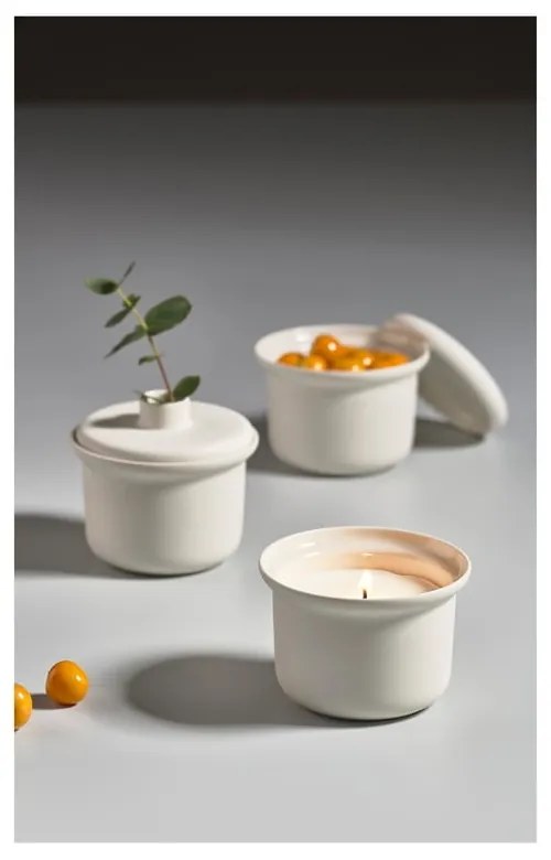 Candela di soia profumata tempo di combustione 35 h Inu Offwhite: Calm Moment - Zone