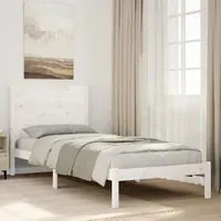 Giroletto Extra Lungo senza Materasso Bianco 100x210cm Massello 3309270