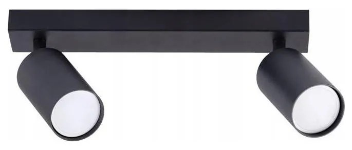 Faretto 2xGU10/35W/230V nero