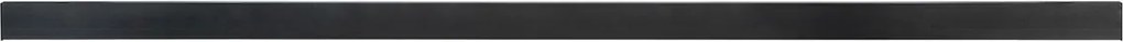 Lampada Lineare LED da Soffitto 65W 200cm Nera con driver Philips CCT