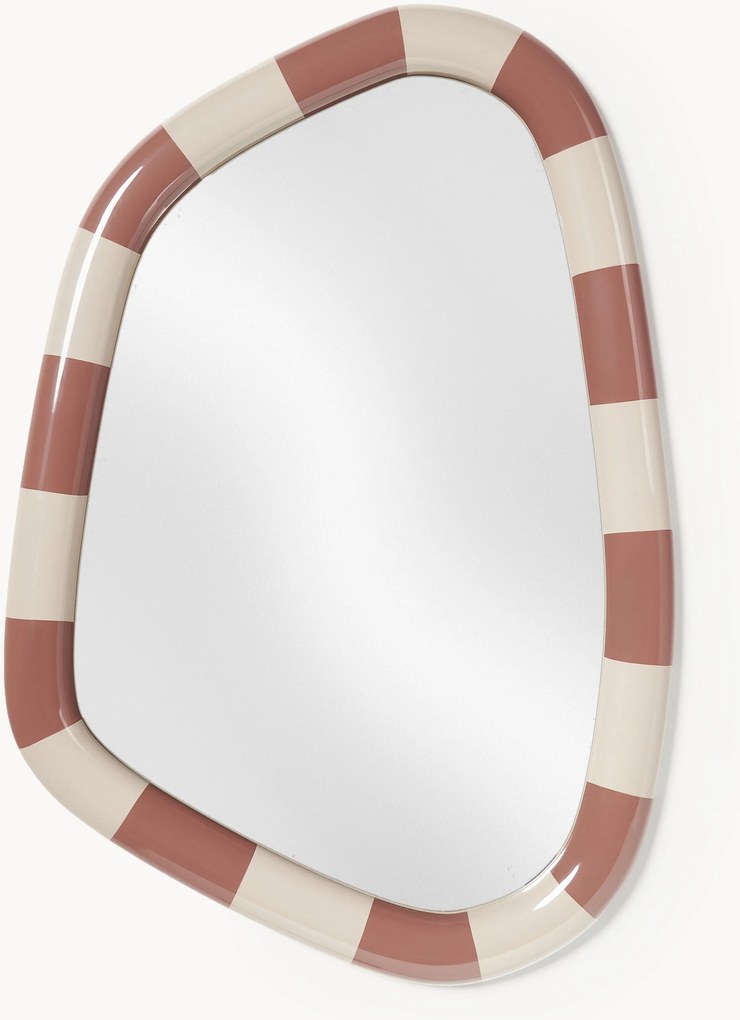 Specchio da parete organico Irina, alt. 86 cm