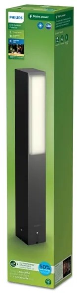 Philips - Lampada LED da esterno STRATOSPHERE LED/3,8W/230V 42 cm 2700K IP44