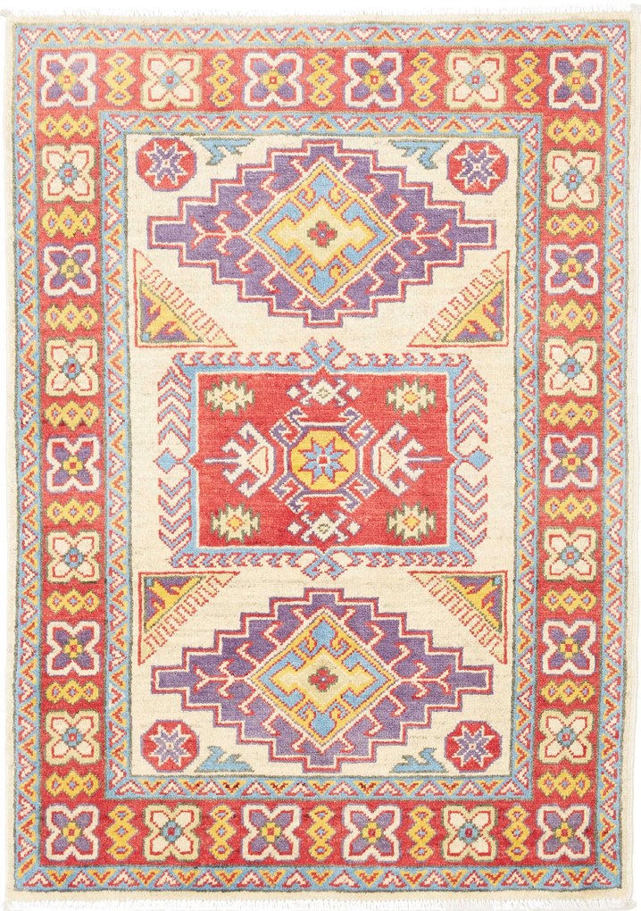 Kazak Tappeto orientale 120x90 (Pakistan) Annodato A Mano