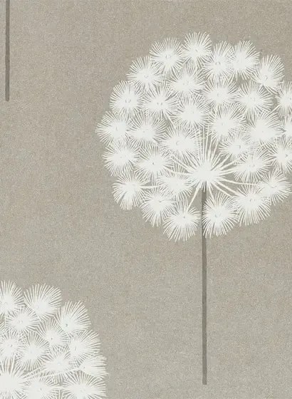 Pusteblumen Tapete Amity von Harlequin - Slate/ Putty
