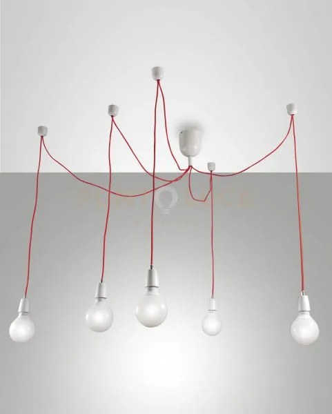 Blog  sospensione bianco 5 luci 3473-48-102