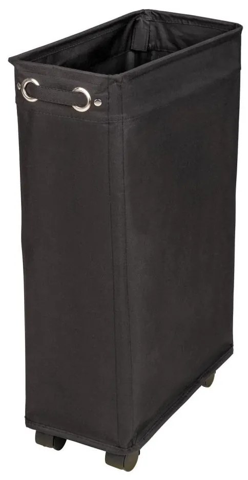 WENKO 69737800 - Cesto per il bucato CORNO 18,5x60 cm nero