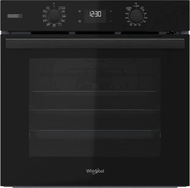 Forno da incasso elettrico multifunzione  WHIRLPOOL OMSR58RU1SB pulizia pirolisi