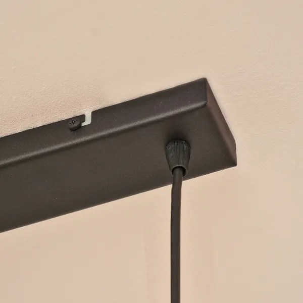 Lampadario a cavo ALBA 3xE27/15W/230V grigio