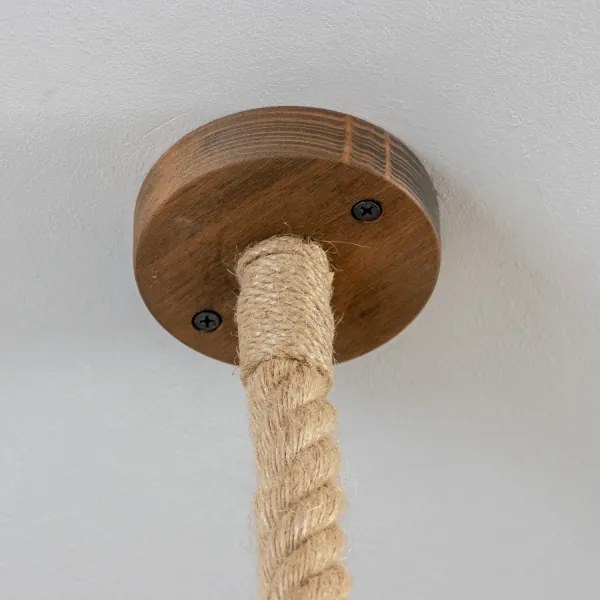 Brilagi - Lampadario a sospensione con filo KOS 1xE27/60W/230V faggio