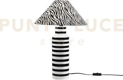 Lume kenya in ceramica 1 luce attacco e14 misura totale d35xh49,8cm...