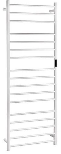 Portasciugamani 60x168 cm acciaio inox/bianco