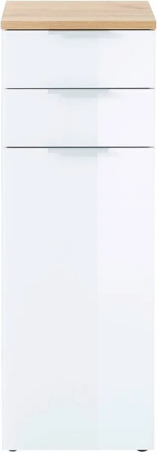 Mobile bagno alto in rovere bianco naturale 39x112 cm Pescara - Germania