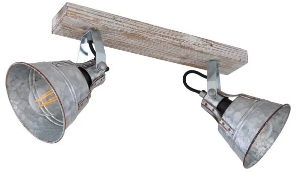 Globo 15366Z-2 - Faretto GÜNTHER 2xE27/60W/230V