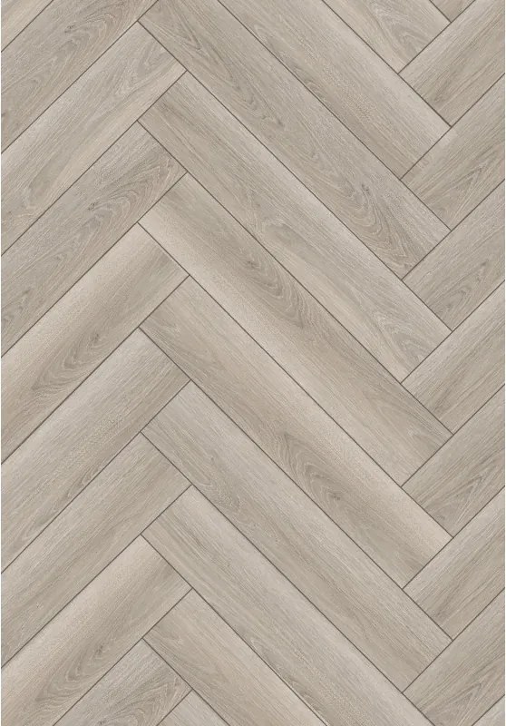 Mexen Wilson pannelli in vinile a spina di pesce 570 x 95 mm LVT Dryback 2,5 mm, supporto in PVC, 4 V-Fuga, Rovere