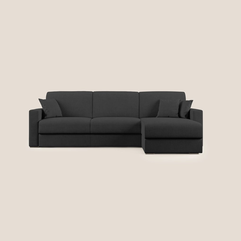 Best Divano letto angolare in tessuto impermeabile T02