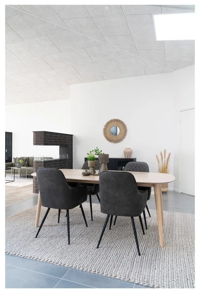 Tappeto in lana crema 160x230 cm Mandi - House Nordic