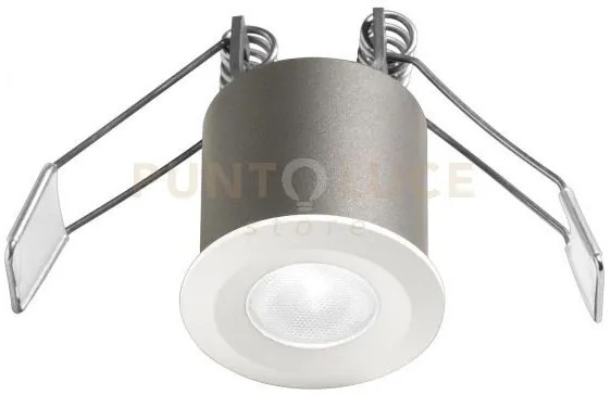Gfa1090c- faretto da incasso antiabbaglio a led 3000k 230lm 3w d.3,...