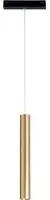 Sospensione binario DAVINCI 48V in alluminio oro 3W luce naturale 4000K 3,5 cm.