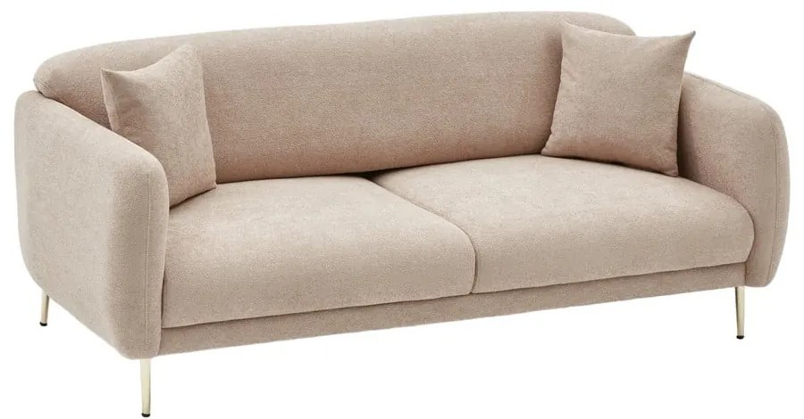 Divano letto beige 210 cm Simena - Balcab Home