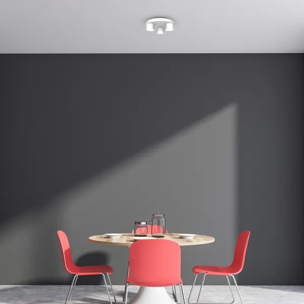 Plafoniera  DIXIE 3xGX53/11W/230V bianca