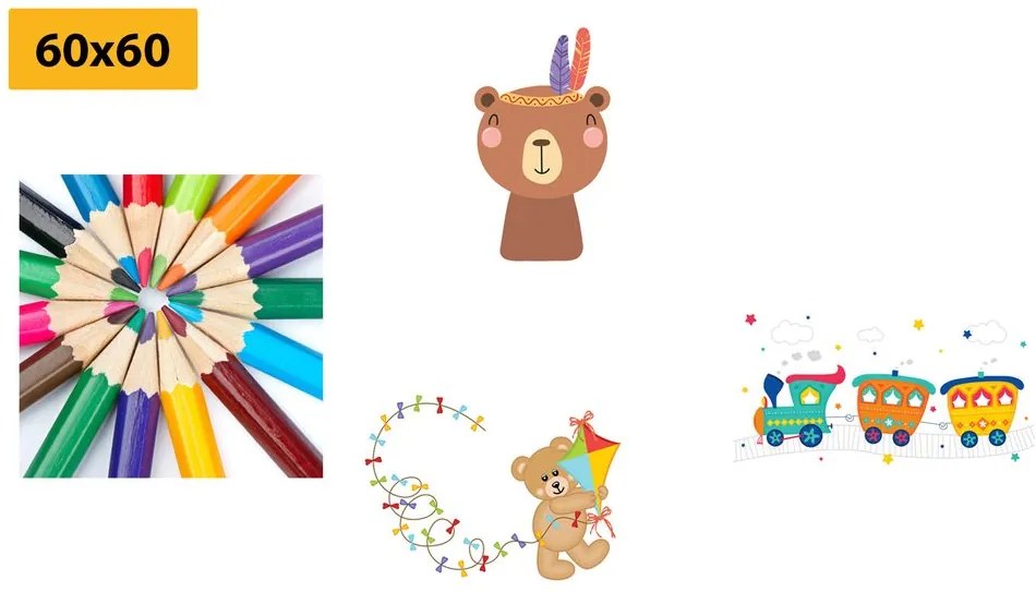 Set di quadri – In versione colorata divertente