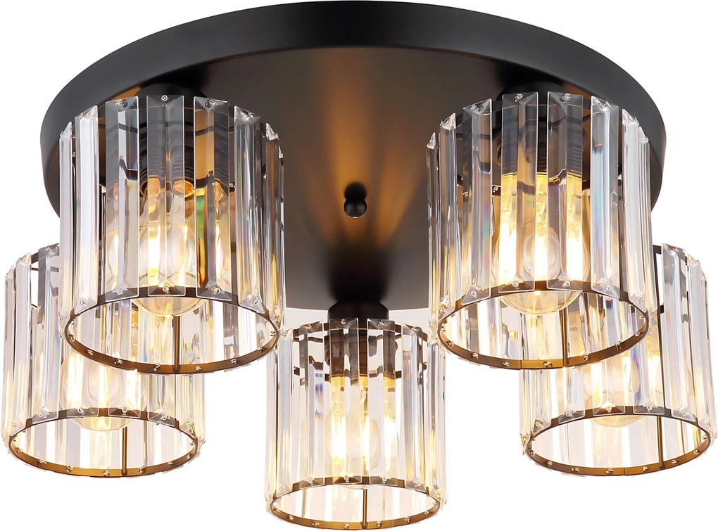 Lampada da soffitto EBT023-5C BLACK