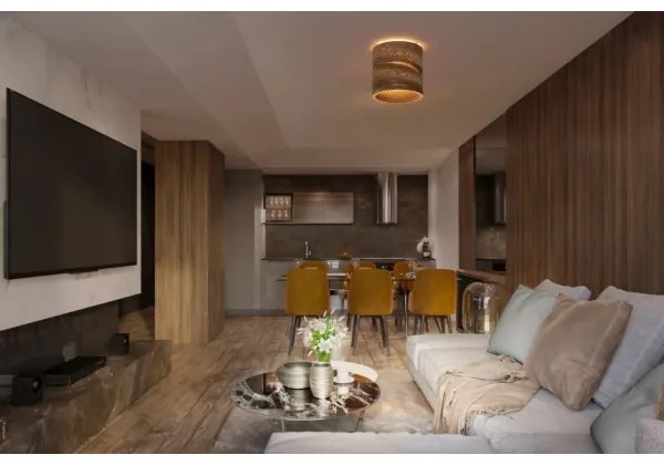 Ledvance - Plafoniera DECOR CARDBOARD 1xE27/15W/230V diametro 25 cm