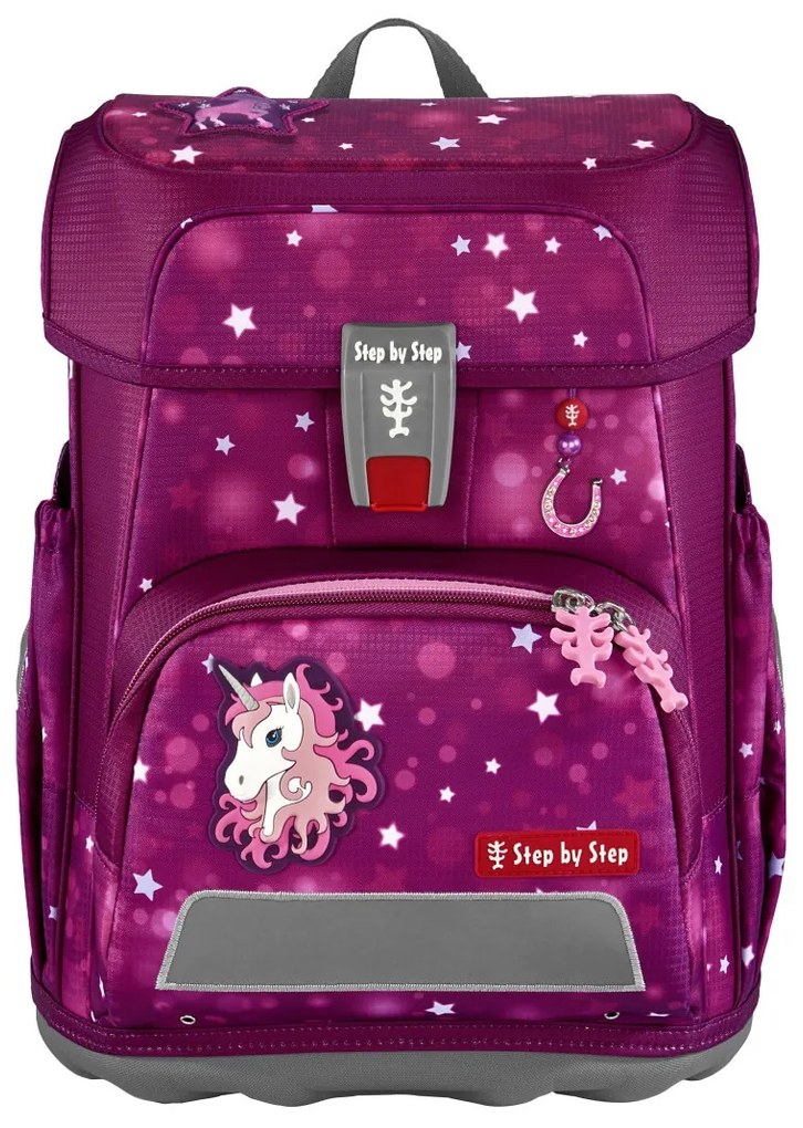 Zaino scuola Step by Step CLOUD, Sweet Unicorn Nuala - set 5 pezzi
