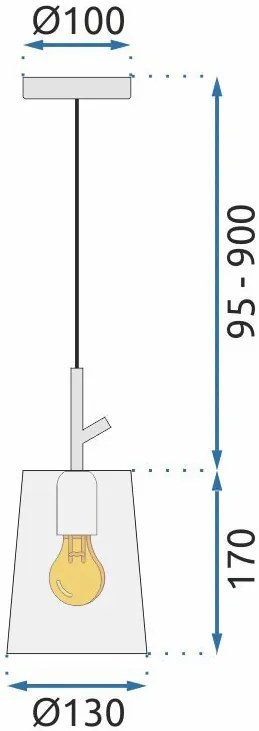 Lampada da soffitto APP1035-1CP White