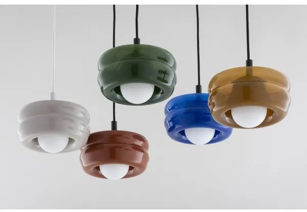 Argon 8816 - Lampadario a sospensione con filo TEVO 1xG9/4,5W/230V marrone/fumé