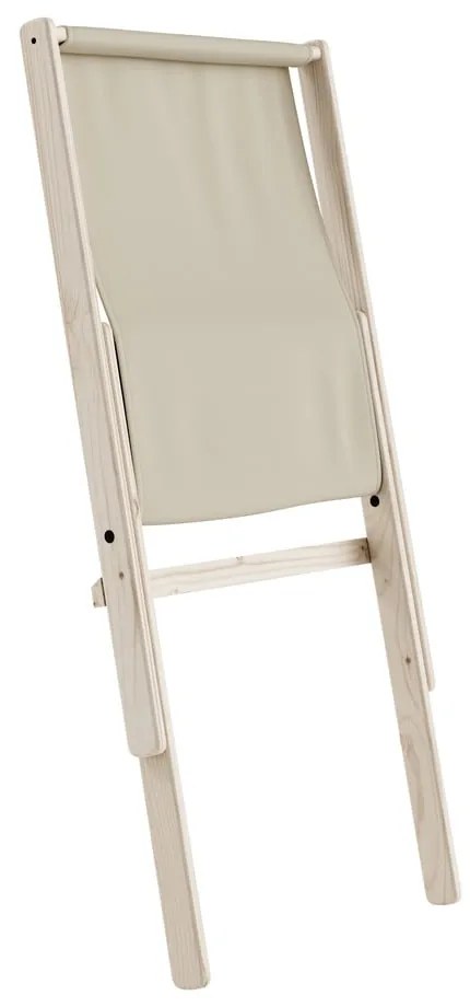 Sedia pieghevole Raw/Beige Boogie - Karup Design