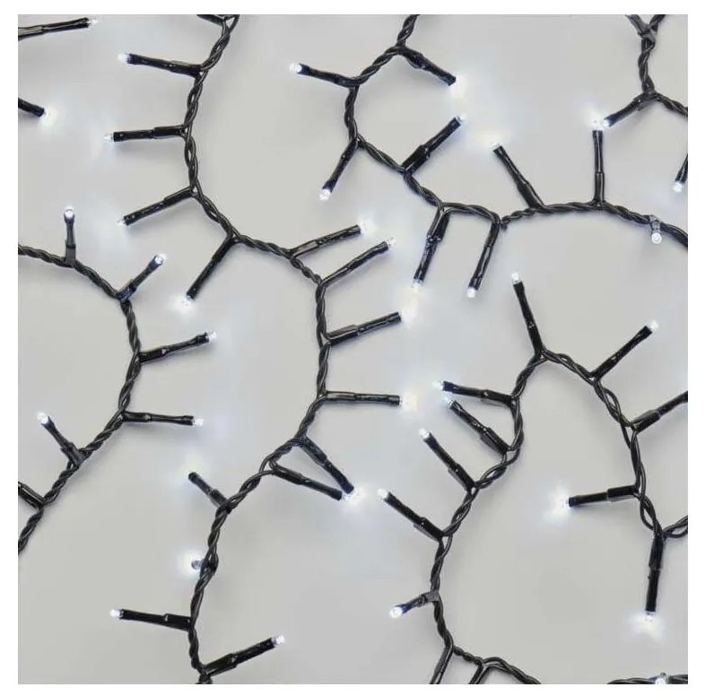 Catena LED da esterno natalizia 400xLED/13m IP44 bianco freddo