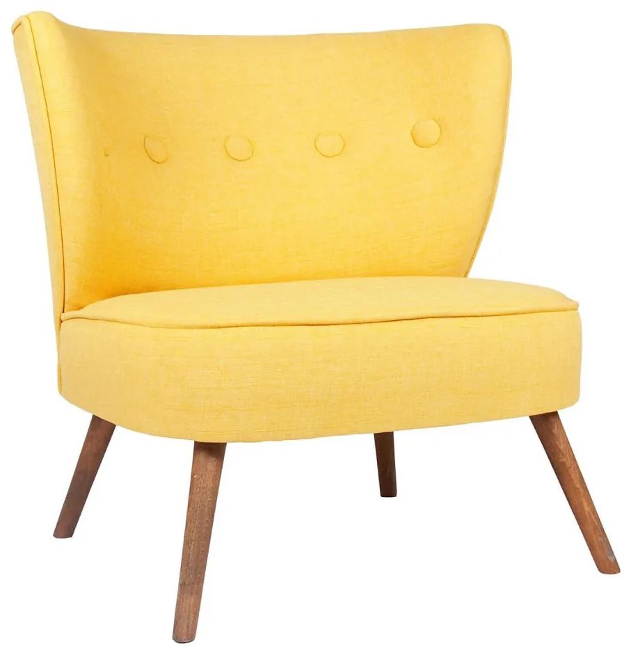 Poltrona JENI gialla