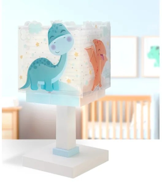 Dalber 63451 - Lampada da comodino LED per bambini BABY DINOS 1xG4/4W/230V multicolore