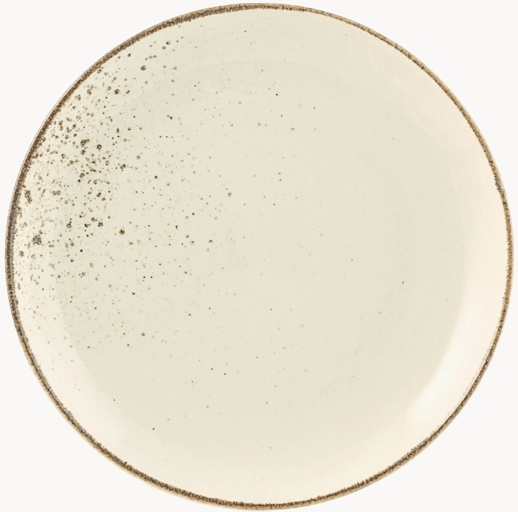 Piatto da colazione in gres Basic