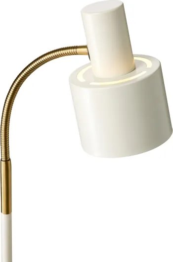 Halo Design 746859 - Lampada da terra VOGUE 1xE27/40W/230V crema/ottone