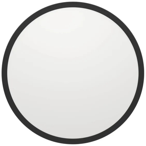 Eglo 901441 - Plafoniera LED da esterno ROVITO 16,8W/230V diametro 50cm IP44 nero