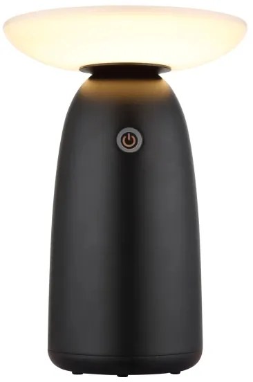 Globo 36625S - Lampada solare touch LED Dimmerabile LED/10W/3,7V IP54 nero