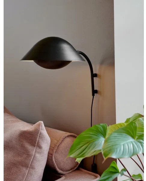 Nordlux - Applique da parete FREYA 1xE14/40W/230V nera