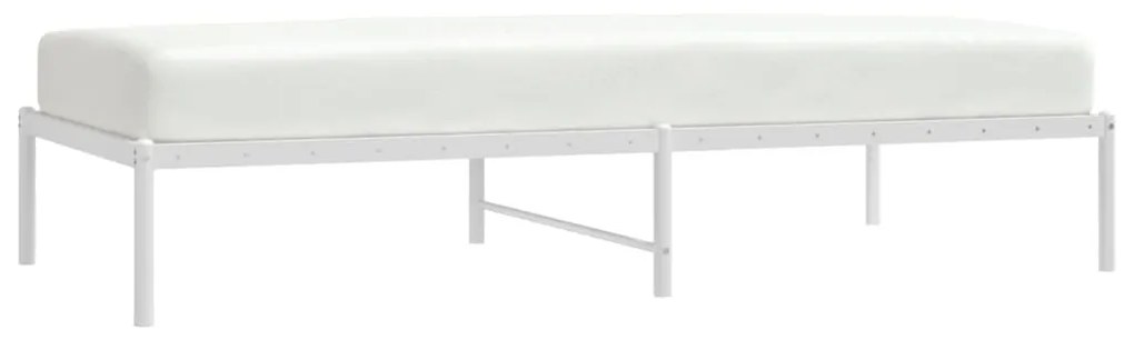 Giroletto in metallo bianco 90x190 cm